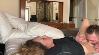 Dirty Talking Hotwife Begs Husband for Intense Passionate Fuck