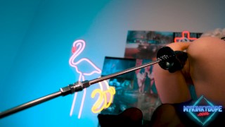 Chilling Adventures of Sabrina Cosplay Teen Fucks Fuck Machine in Pantyhose POV