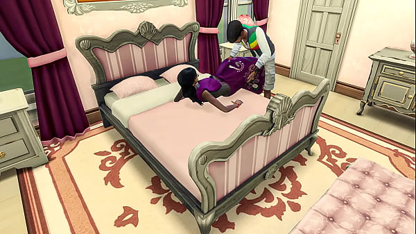 Indian Hidden Cam Stepmom Fucks Stepson in Bedroom